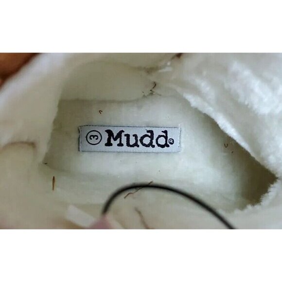 Girls US Size 3 Mudd Faux Fur Lined Embellished Winter Boots Brown - Picture 4 of 6